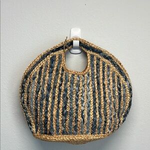 Antik Kraft | Jute & Recycled Denim Tote 🤎